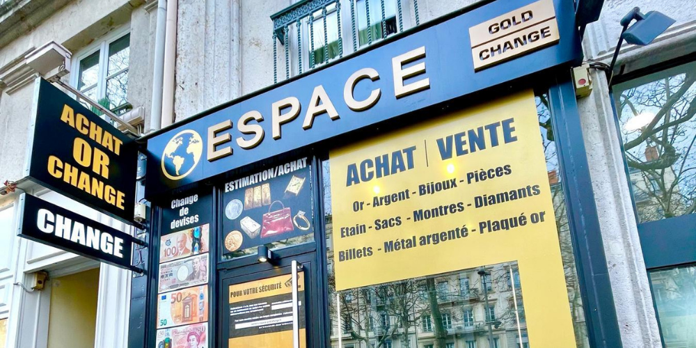 Comment vendre son or à Lyon au meilleur prix ? 2 Boutique Espace Gold Change Lyon 6
